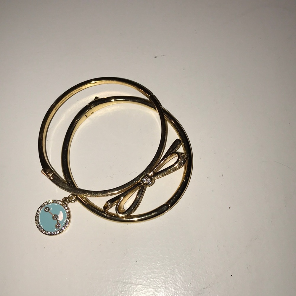 Never Worn Kate Spade Bangles.